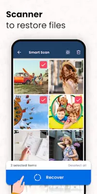 Photo Recovery, Recover Videos android App screenshot 2